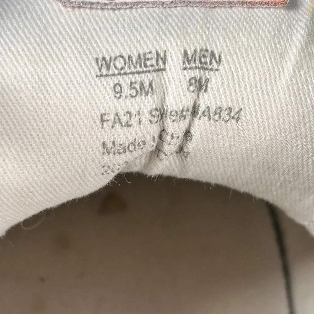 Madewell MWL Court Sneakers Colorblock Leather Suede Pink Brown Women 9.5M Men 8